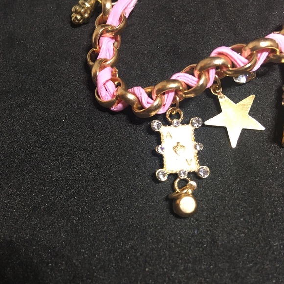 Paris Eiffel Tower Leather Charm Bracelet - Picture 5 of 12